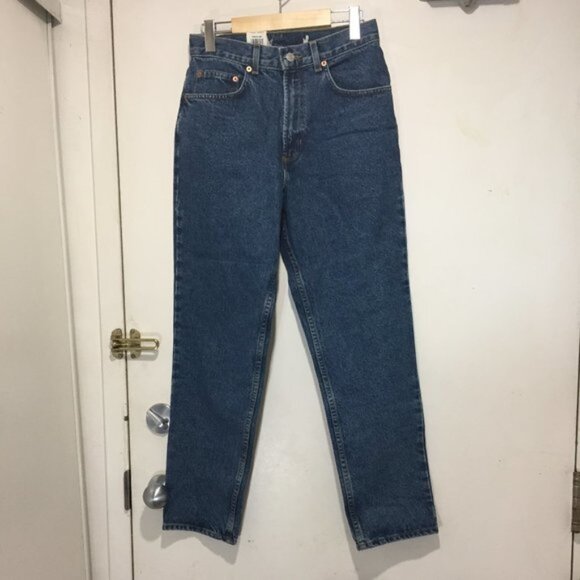 VINTAGE GAP CLASSIC HIGH RISE STONEWASHED JEANS SIZE 8A - Picture 2 of 3